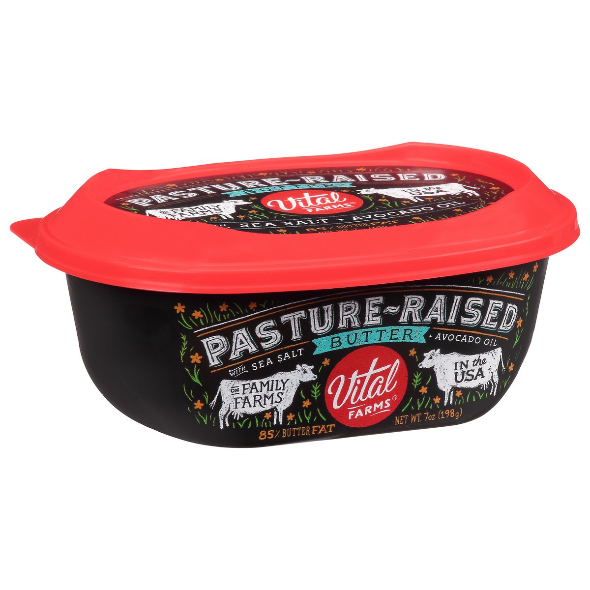 slide 2 of 9, Vital Farms Butter Spread With Avacado Oil, 7 oz