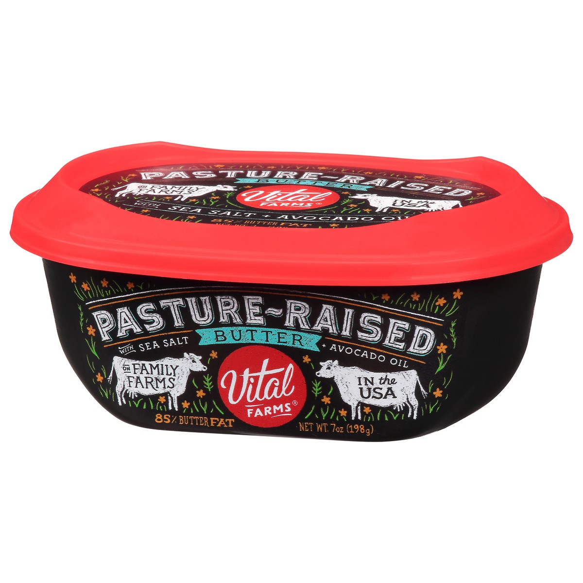 slide 3 of 9, Vital Farms Butter Spread With Avacado Oil, 7 oz