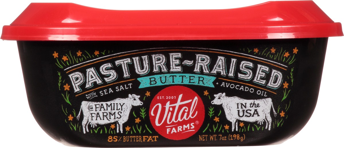 slide 6 of 9, Vital Farms Butter Spread With Avacado Oil, 7 oz