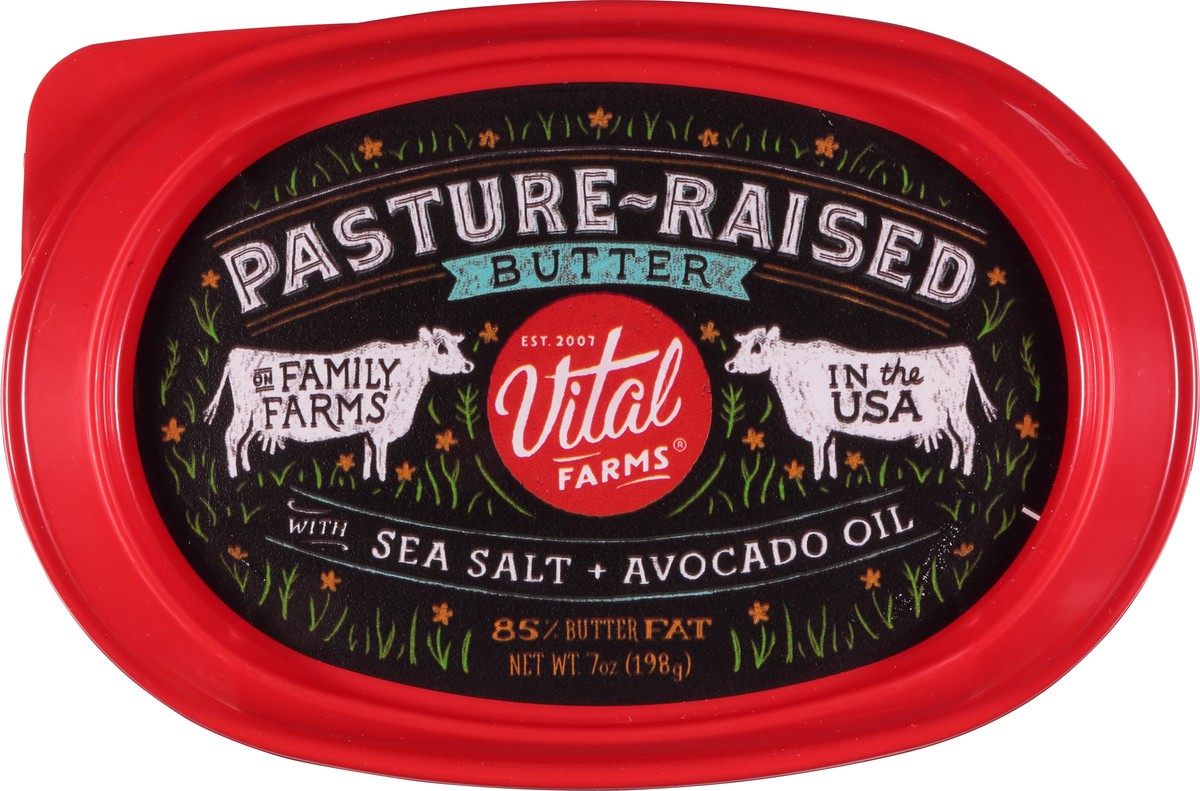 slide 9 of 9, Vital Farms Butter Spread With Avacado Oil, 7 oz