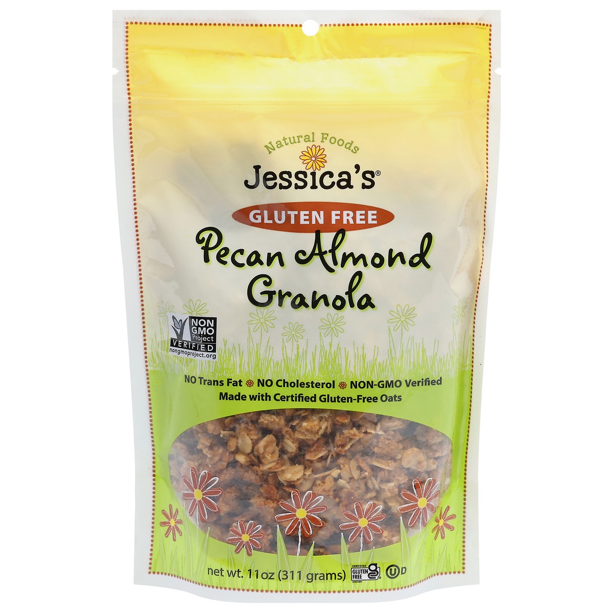 slide 5 of 13, Jessica's Natural Foods Gluten Free Pecan Almond Granola 11 oz, 1 ct