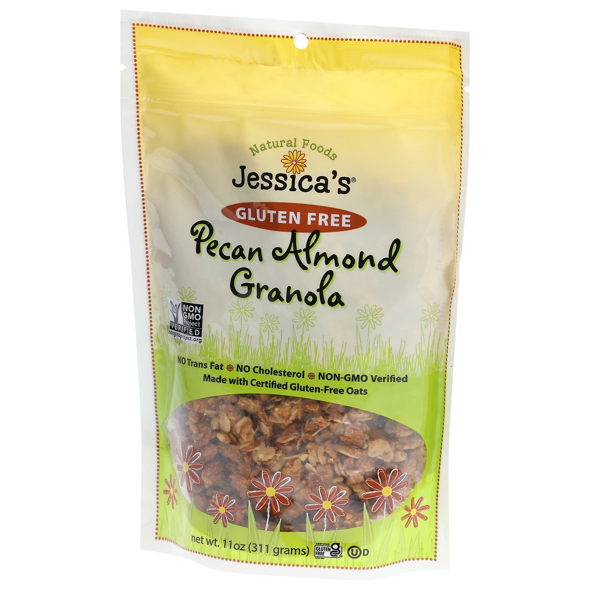 slide 10 of 13, Jessica's Natural Foods Gluten Free Pecan Almond Granola 11 oz, 1 ct