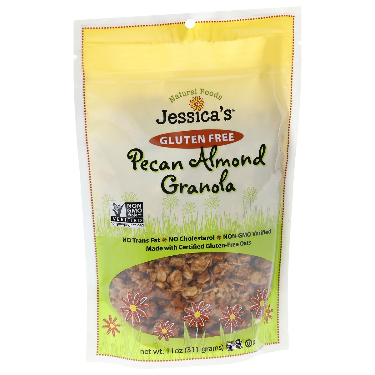 slide 6 of 13, Jessica's Natural Foods Gluten Free Pecan Almond Granola 11 oz, 1 ct