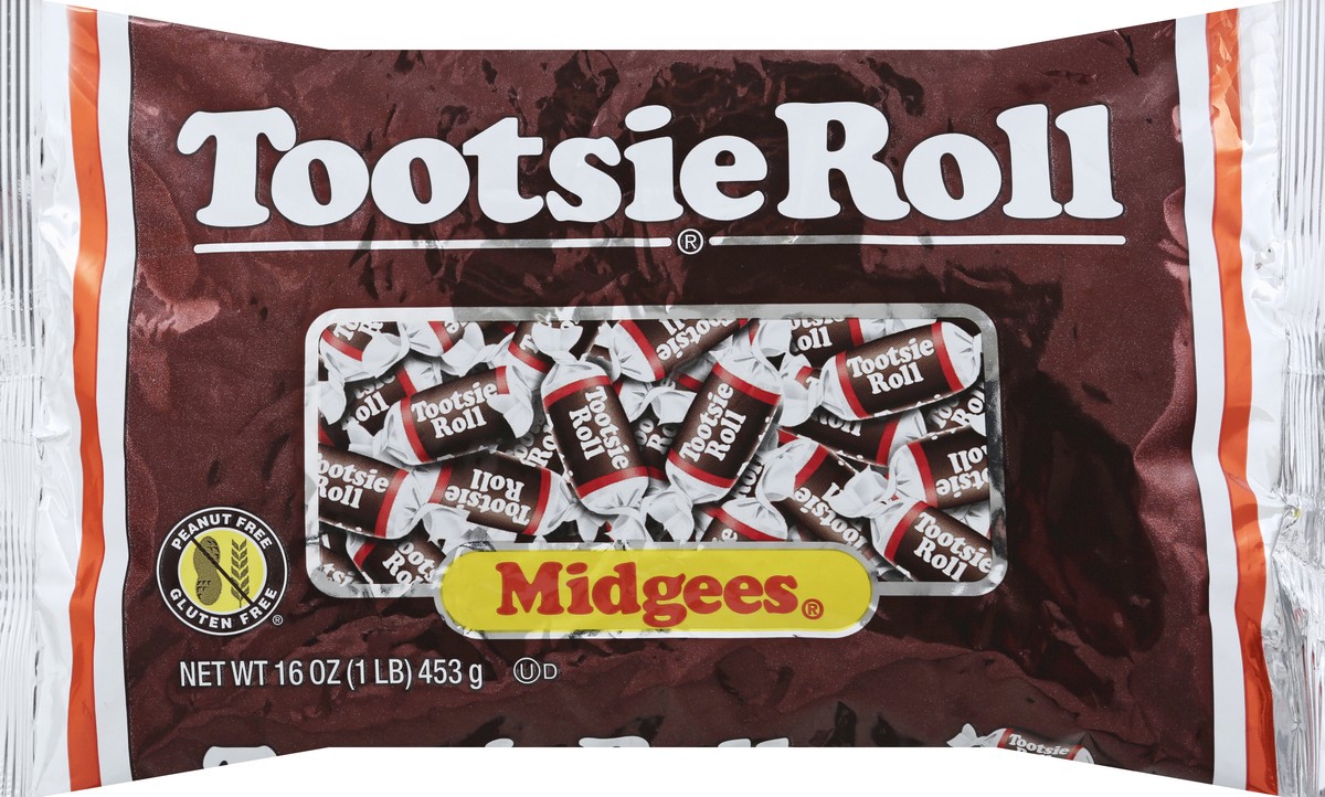 slide 4 of 8, Tootsie Roll Midgees, 16 oz