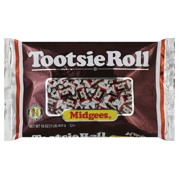 slide 1 of 8, Tootsie Roll Midgees, 16 oz