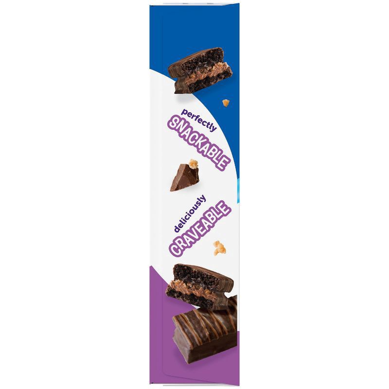 slide 9 of 10, HOSTESS Chocolate KAZBARS Creamy and Crunchy Layer Bar, Individually Wrapped, Grab and Go, 8 Count 10 oz, 10 oz