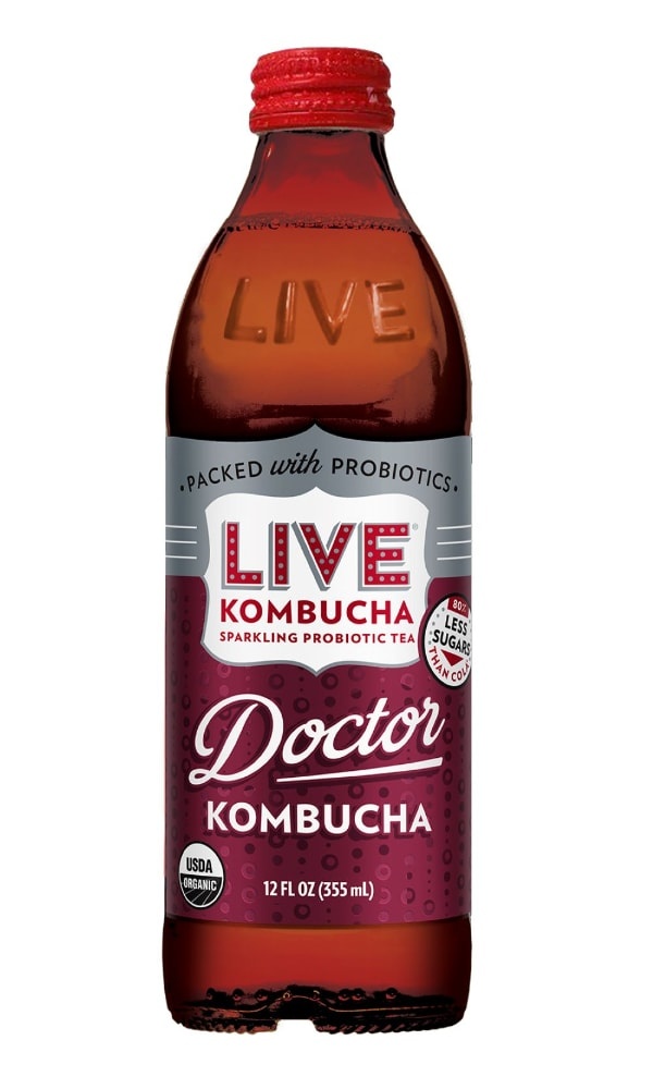 slide 1 of 1, Live Soda Doctor Kombucha, 12 fl oz