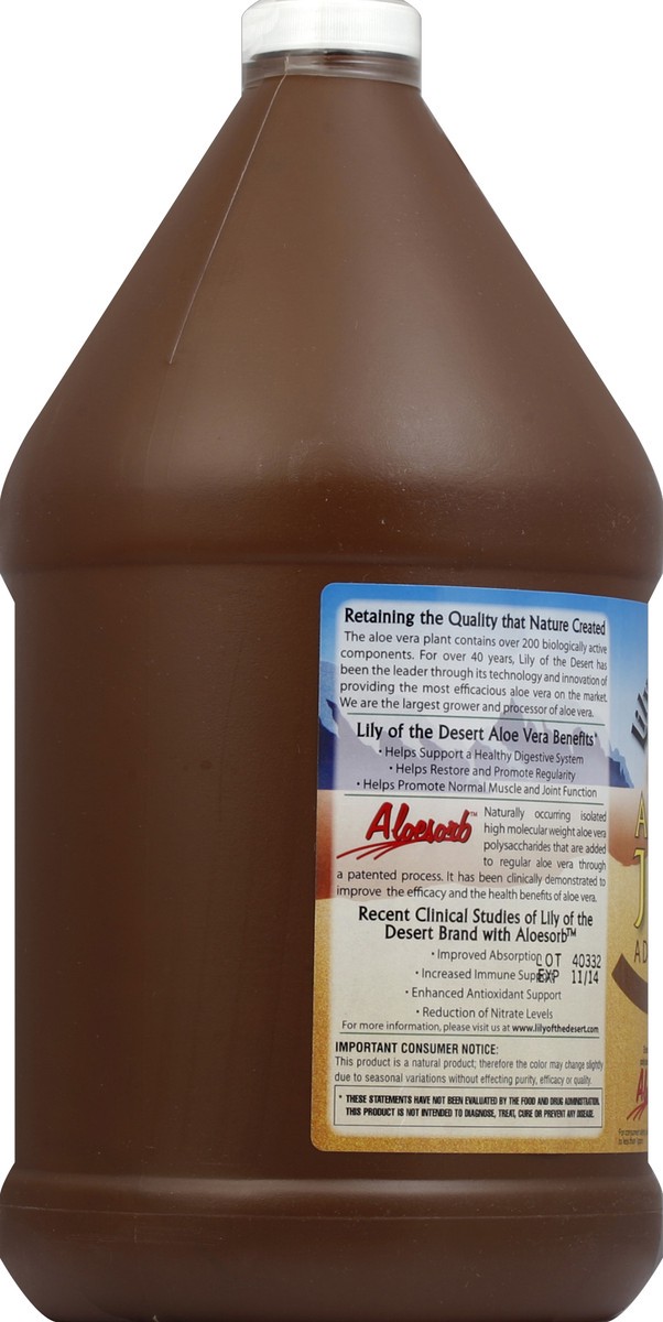 slide 2 of 4, Lily of the Desert Aloe Vera Juice 128 oz, 1 gal