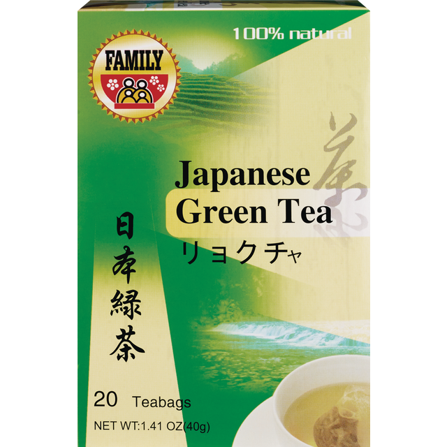 slide 1 of 1, Family Tea Japanese Green, 20 ct