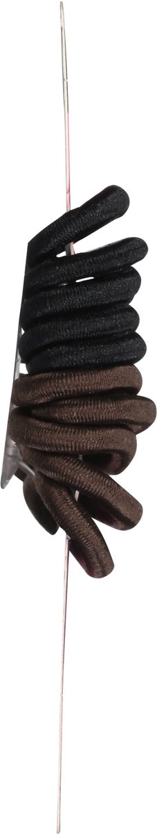 slide 2 of 11, Goody Ouchless 4 Millimeter Braided Black Elastics 10 ea, 10 ct