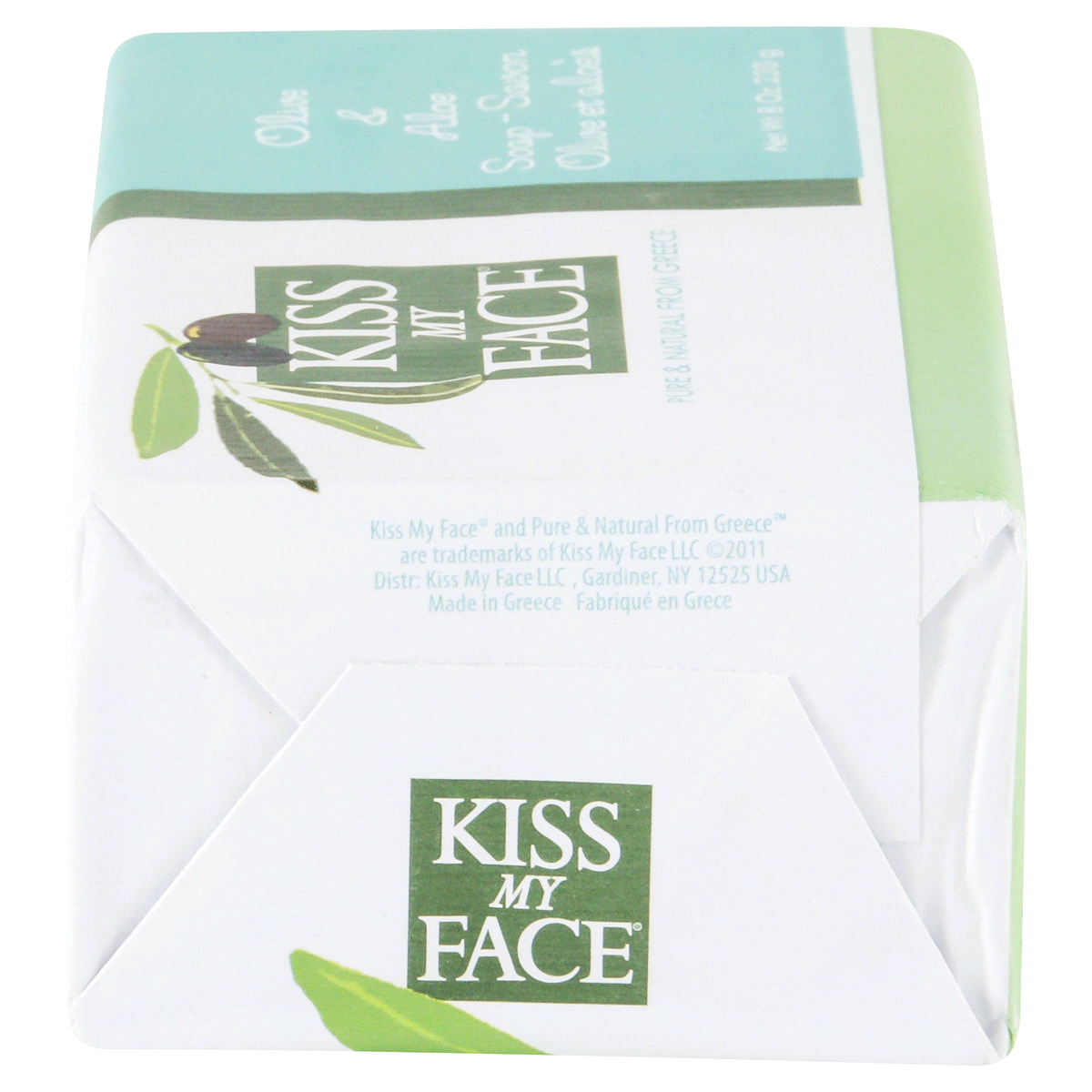 slide 3 of 6, Kiss My Face Olive And Aloe Bar Soap, 8 oz