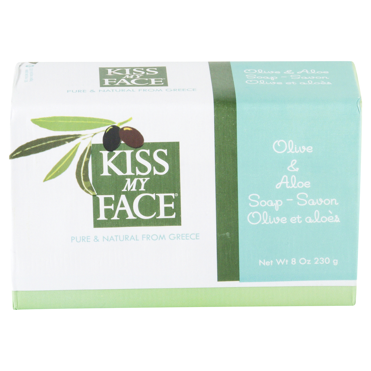 slide 4 of 6, Kiss My Face Olive And Aloe Bar Soap, 8 oz