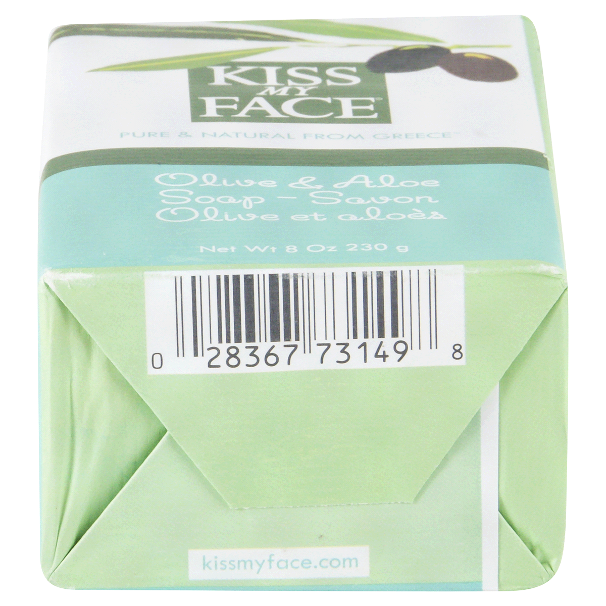 slide 5 of 6, Kiss My Face Olive And Aloe Bar Soap, 8 oz