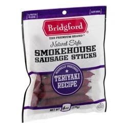 Bridgford Natural Style Smokehouse Sausage Sticks Teriyaki Recipe