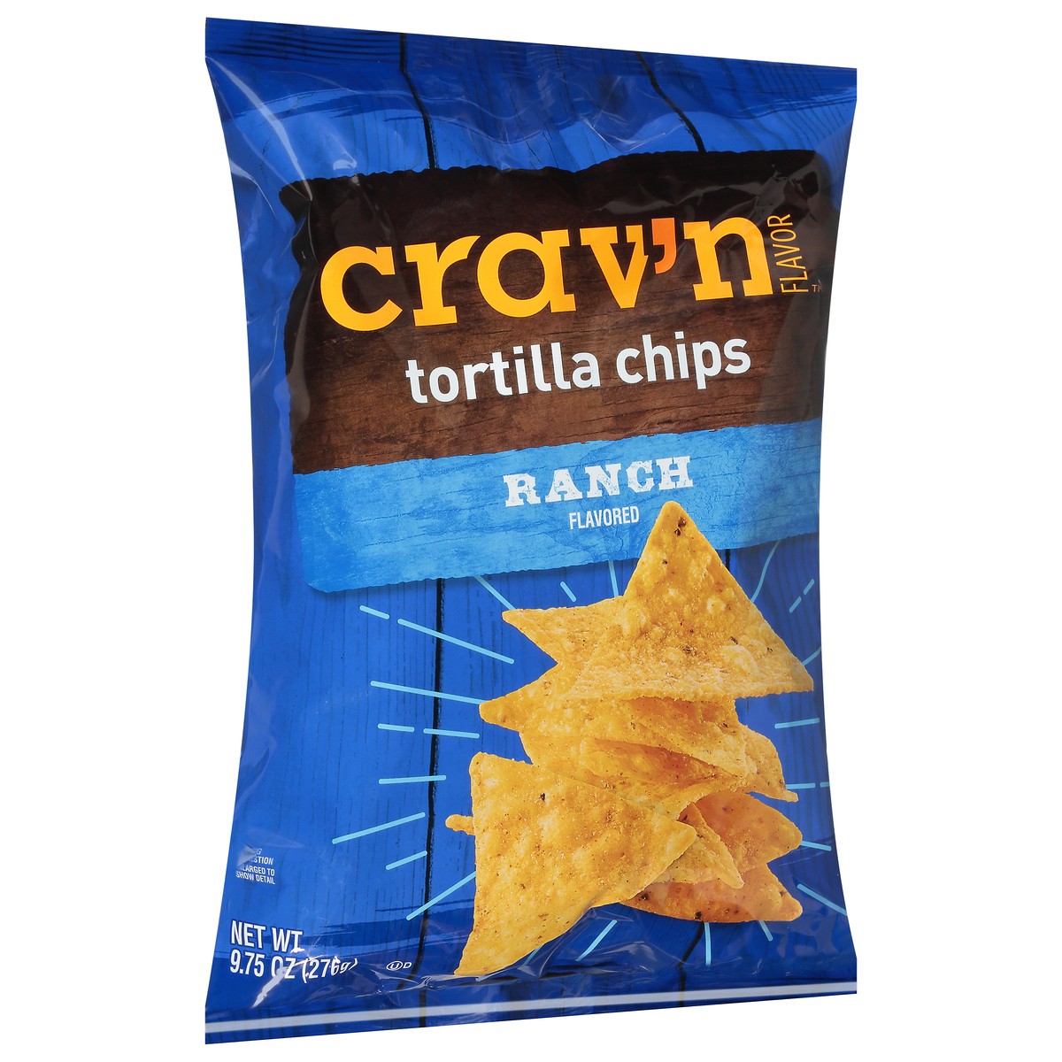 slide 7 of 9, Crav'n Flavor Ranch Flavored Tortilla Chips - 9.75 oz, 9.75 oz