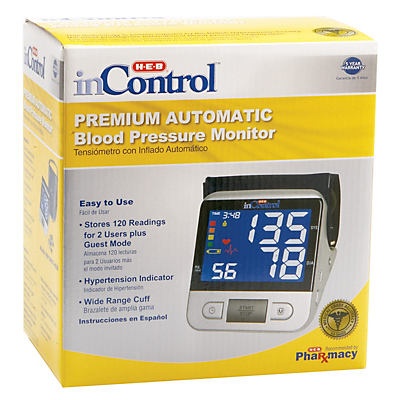 Omron Advanced Automatic Wrist Blood Pressure Monitor - Shop at H-E-B