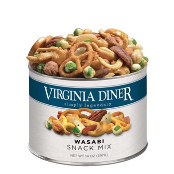 slide 1 of 1, Virginia Diner - Wasabi Snack Mix, 7 oz
