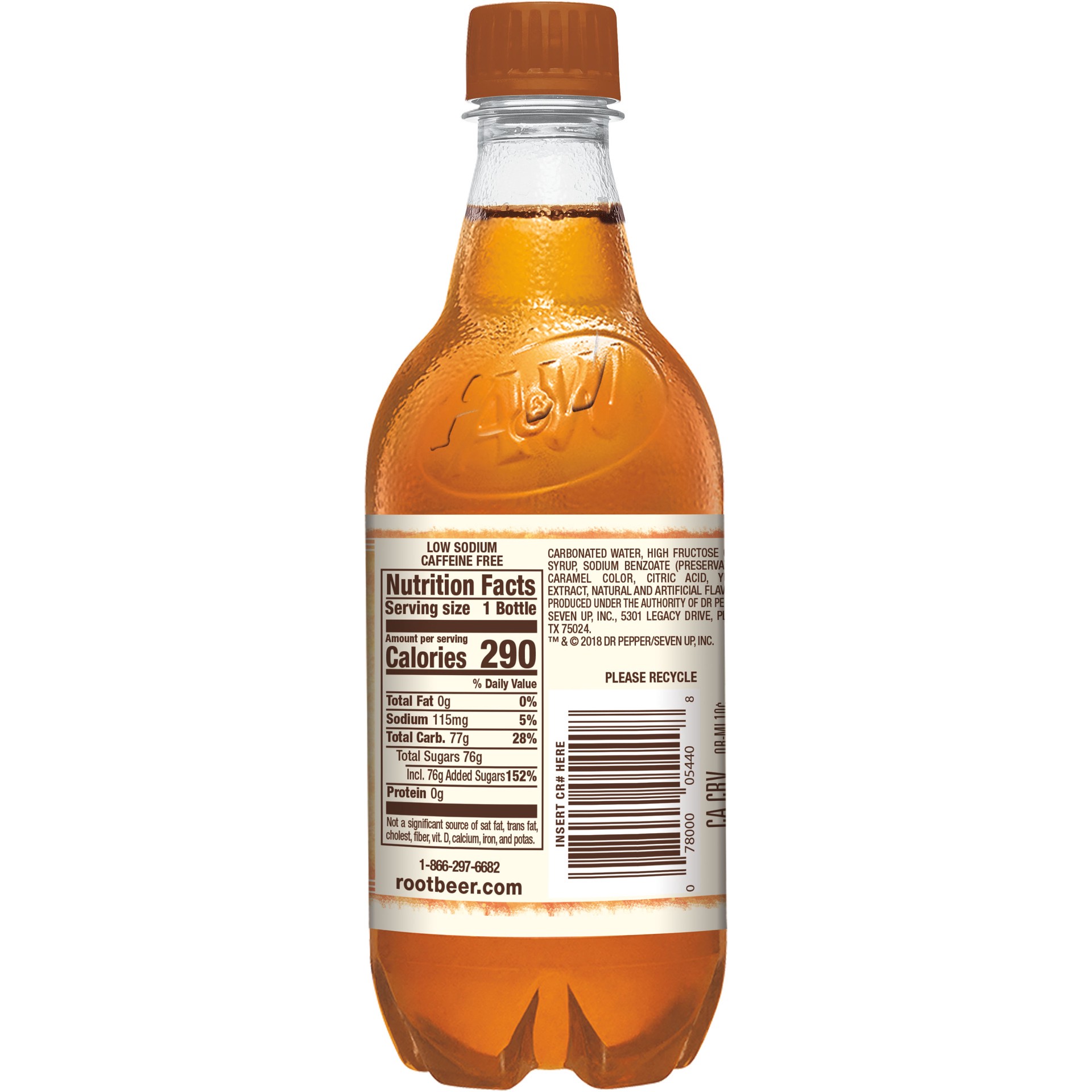 slide 5 of 5, A&W Cream Soda, 20 fl oz bottle, 20 oz