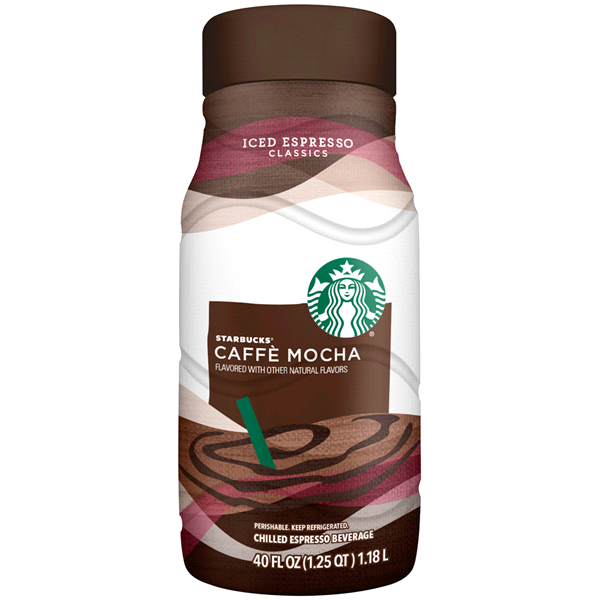 slide 1 of 1, Starbucks Espresso Beverage, Chilled, Caffe Mocha - 50.7 oz, 50.7 oz