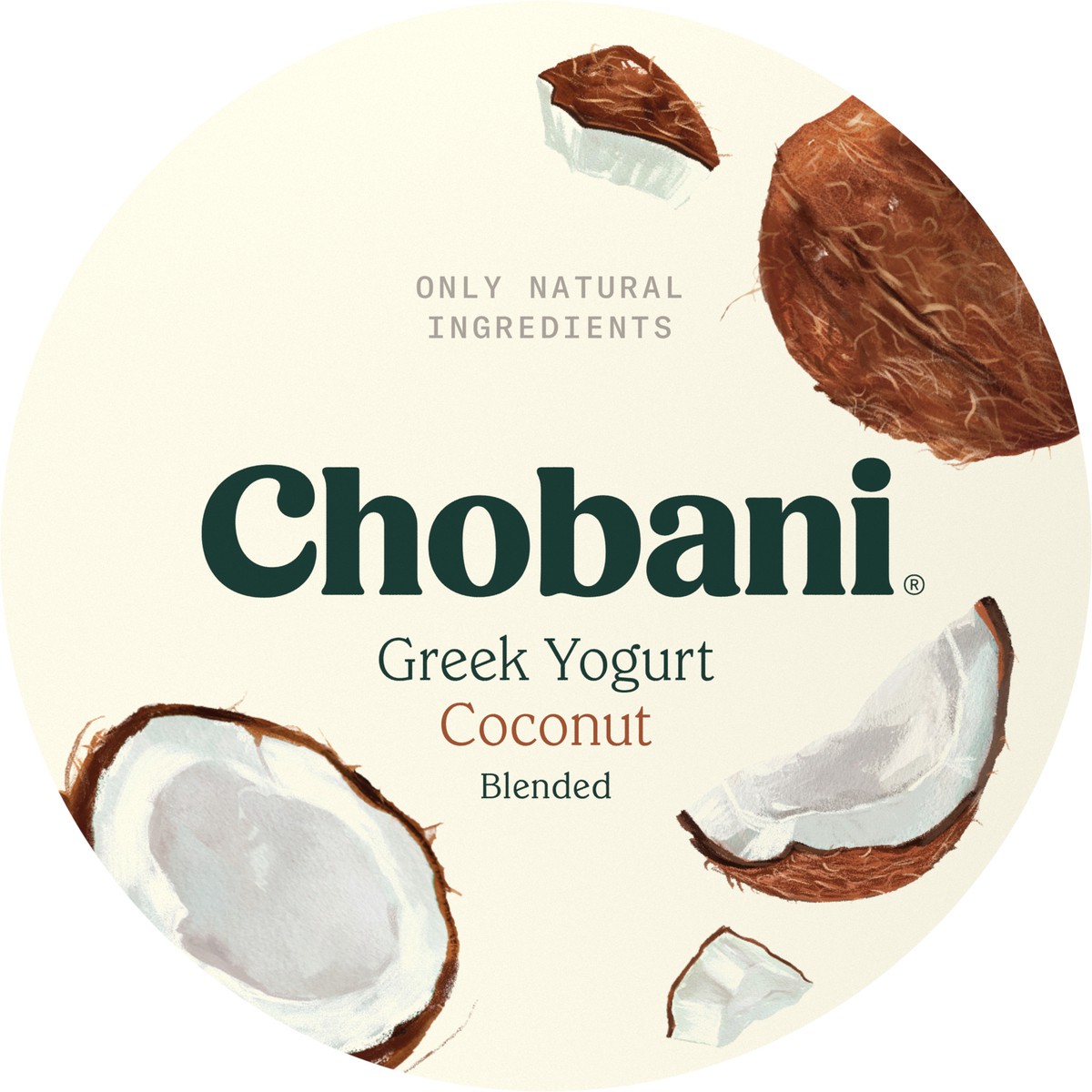 slide 9 of 9, Chobani Coconut Blended Low Fat Greek Yogurt - 5.3oz, 5.3 oz
