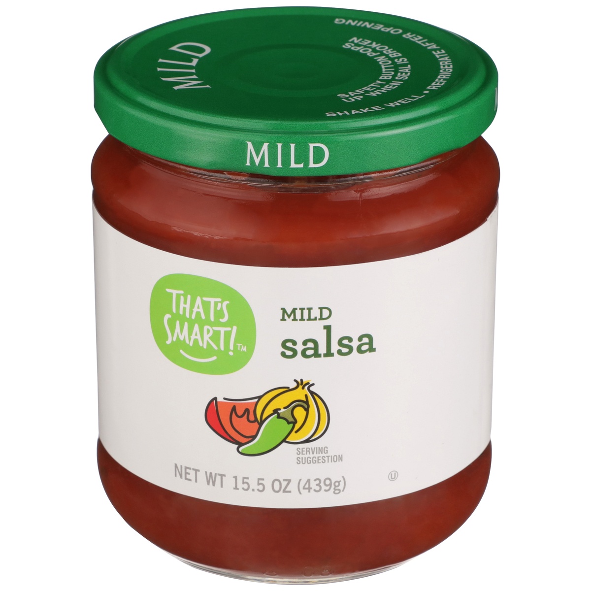 slide 1 of 1, That's Smart! Mild Salsa, 15.5 oz