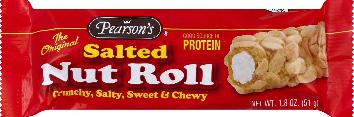 slide 5 of 5, Pearson's Salted Nut Roll, 1.8 oz