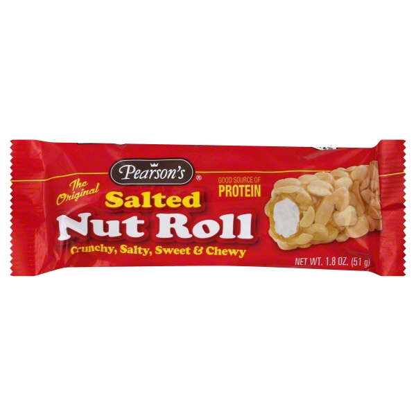 slide 1 of 5, Pearson's Salted Nut Roll, 1.8 oz