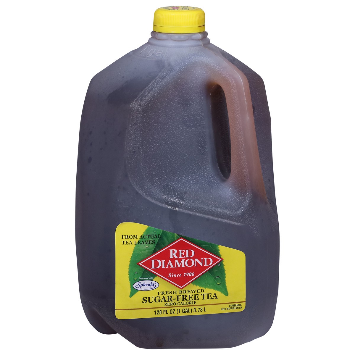 slide 1 of 2, Red Diamond Sugar-Free Fresh Brewed Tea 128 fl oz, 128 fl oz