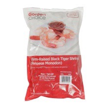 slide 1 of 1, Gordon Choice Shrimp Raw P&D T-Off 31-40 5-2# Gchc, 2 lb