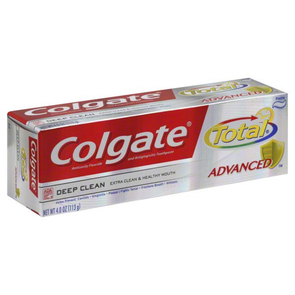 slide 1 of 2, Colgate Advanced Deep Clean Anticavity Fluoride and Antigingivitis Toothpaste, 4 oz