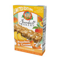 slide 8 of 10, Sunbelt Bakery Chewy Granola Bars, Sunbelt Bakery Family Pack Peaches & Cream, 8 ct