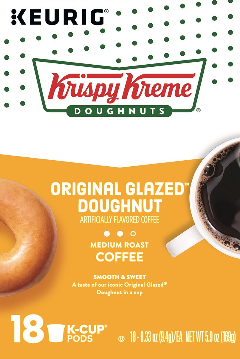 slide 5 of 8, Krispy Kreme Coffee 18 ea, 18 ct