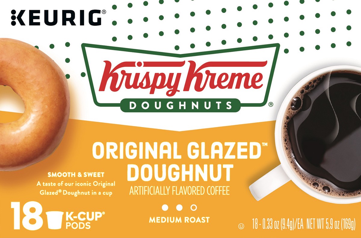 slide 7 of 8, Krispy Kreme Coffee 18 ea, 18 ct