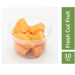Fresh Cut Cantaloupe Chunks