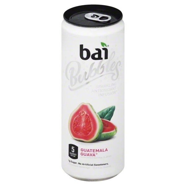 slide 1 of 1, Bai Bubbles Guatemala Guava, 11.5 oz