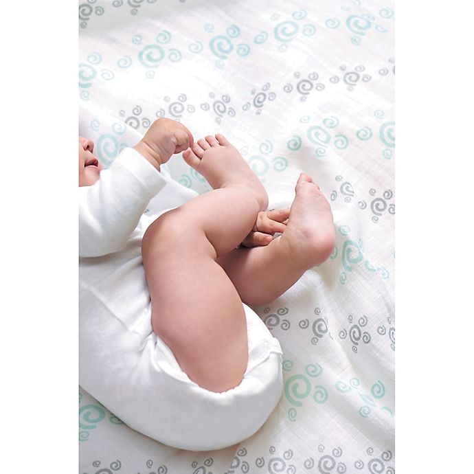 slide 3 of 3, aden + anais Swaddle - Baby Star, 4 ct