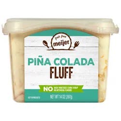 Fresh From Meijer Pina Colada Fluff, 14 oz