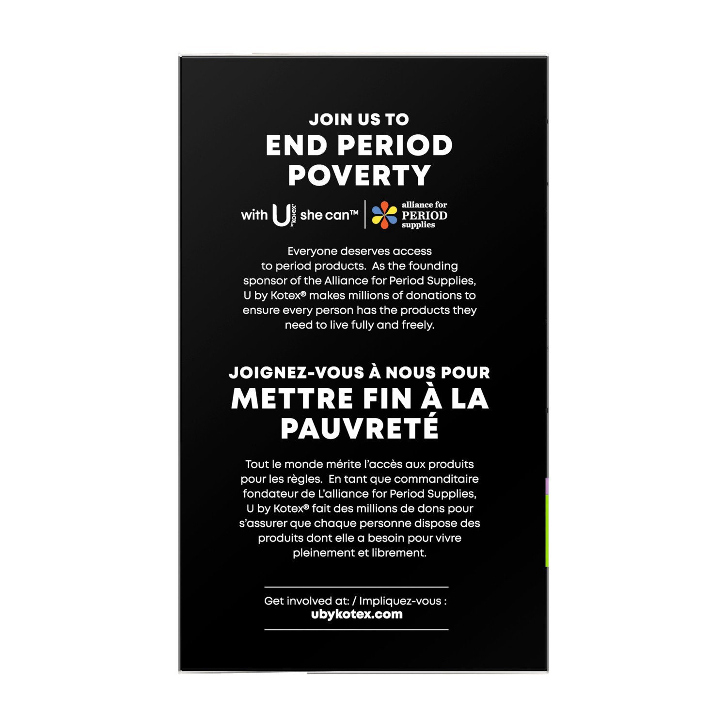 slide 8 of 13, U by Kotex Balance Ultra Thin Pads with Wings, Heavy Absorbency, 46 Count, 46 ct