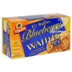 slide 1 of 1, ShopRite Waffles Blueberry, 12.3 oz