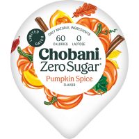 slide 16 of 19, Chobani Yogurt, Zero Sugar, Pumpkin Spice Flavored, 5.3 oz