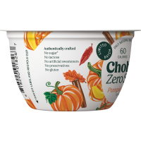 slide 17 of 19, Chobani Yogurt, Zero Sugar, Pumpkin Spice Flavored, 5.3 oz