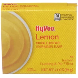 Hy-vee Lemon Instant Pudding & Pie Filling