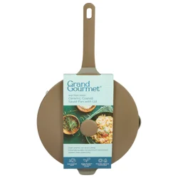 Grand Gourmet Gg Ceramic Saute Pan W Lid 4qt Gray