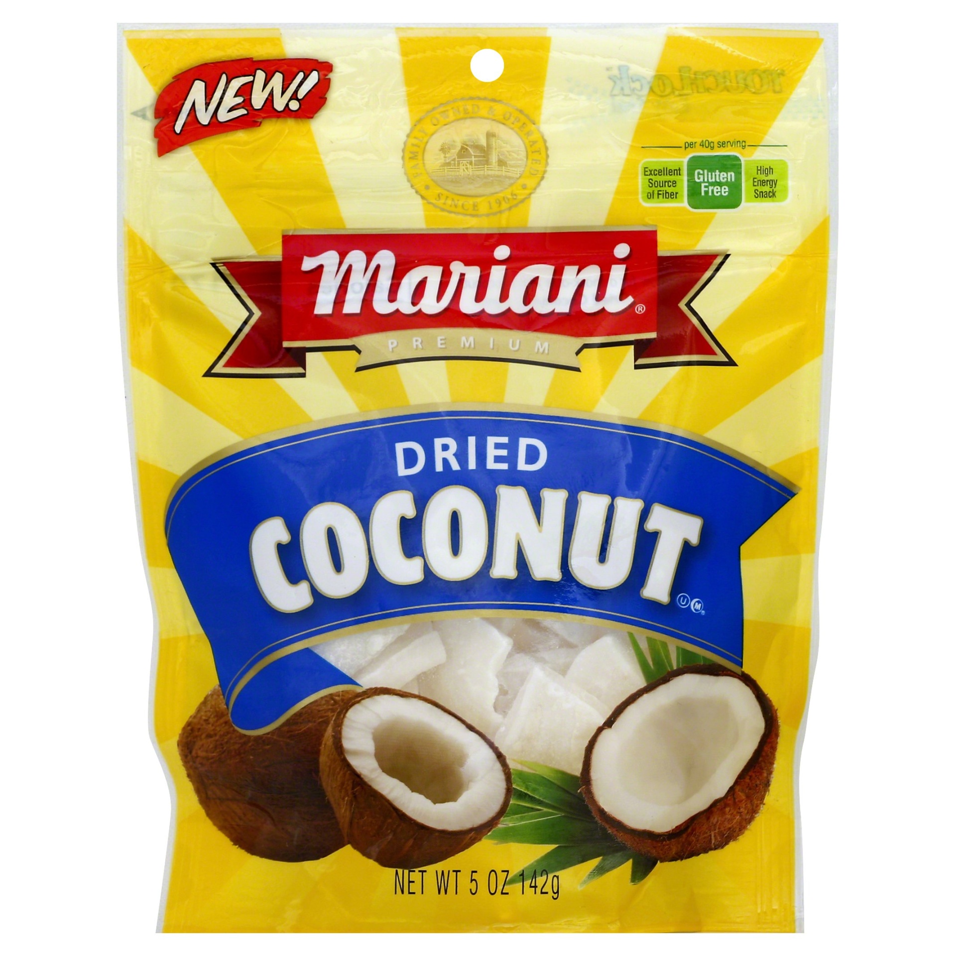 slide 1 of 2, Mariani Dried Coconut, 5 oz