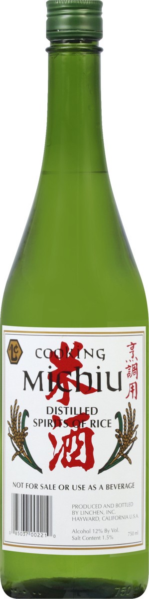 slide 5 of 8, Michiu Rice Cooking Wine 750 ml, 25.36 oz