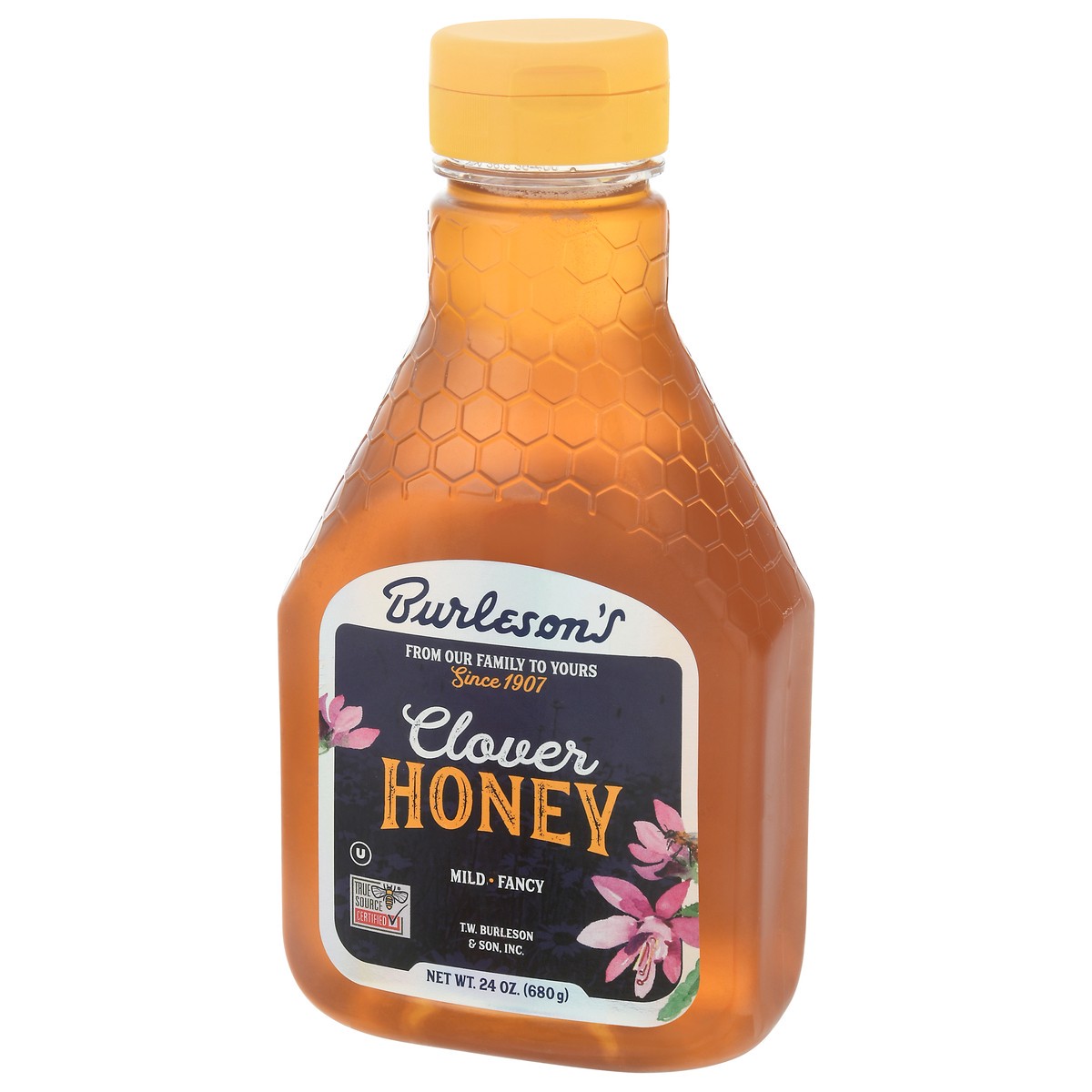 slide 4 of 13, Burleson's Fancy Mild Clover Honey 24 oz, 24 oz