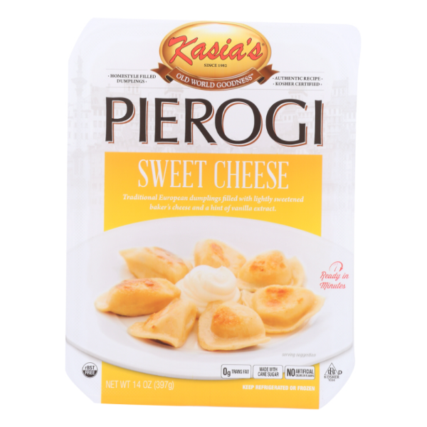 slide 1 of 4, Kasia's Pierogies 12 ea, 14 oz