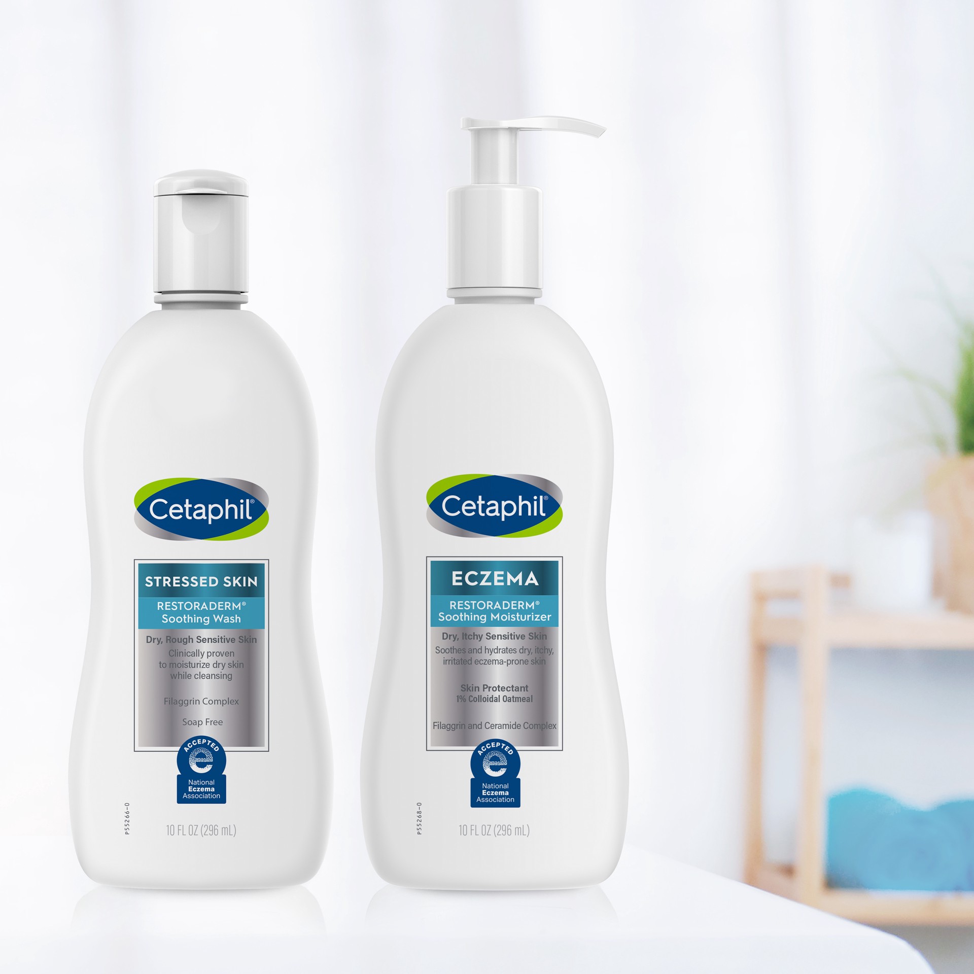 slide 2 of 9, Cetaphil Eczema Restoraderm Soothing Moisturizer 16 Fl Oz, 16 fl oz