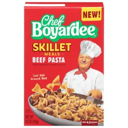 Chef Boyardee Beef Pasta Skillet Meal
