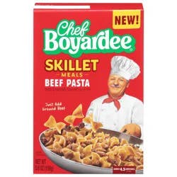 Chef Boyardee Beef Pasta Skillet Meal